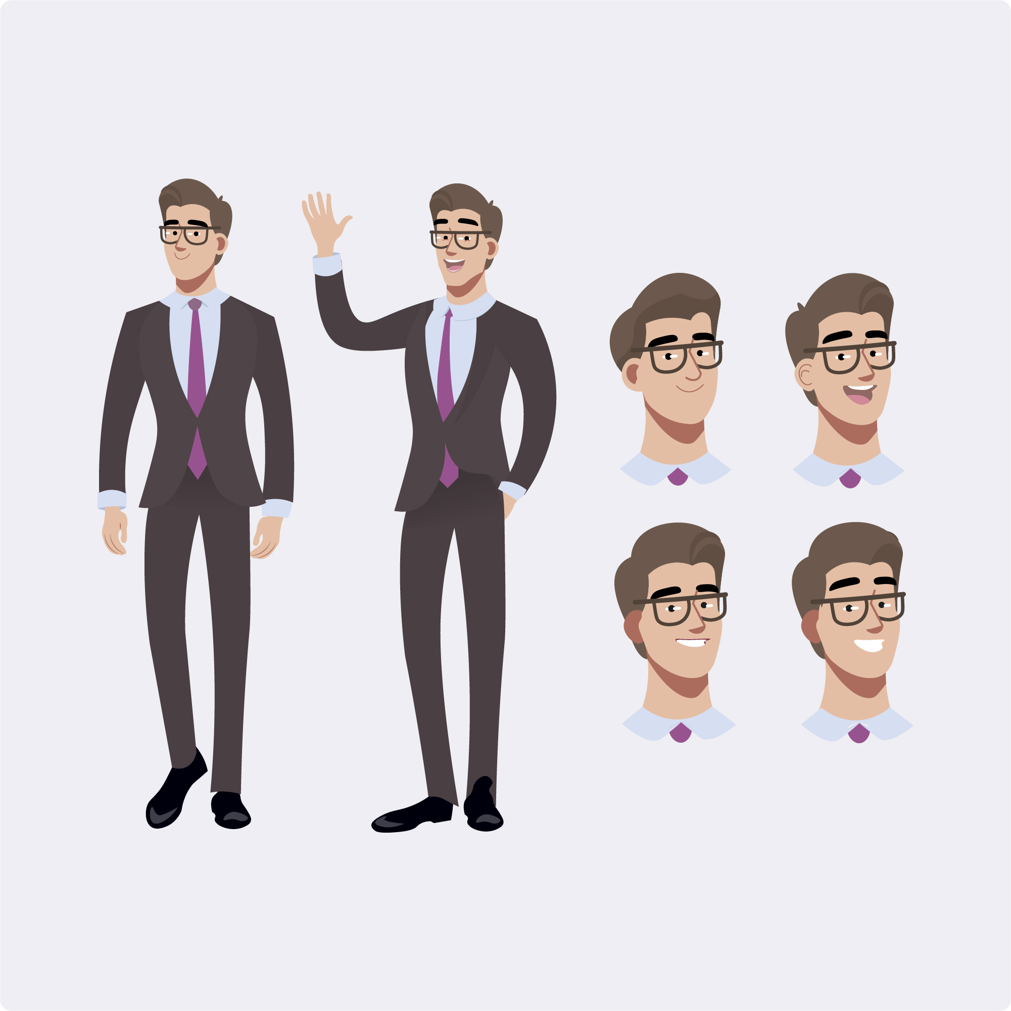 A smart and Friendly Mascot for a Financial Software